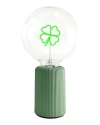 Mitb Clover Portable Table Lamp In Green