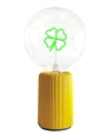 Mitb Clover Portable Table Lamp In Yellow