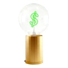 Mitb Dollar Sign Portable Table Lamp In Gold