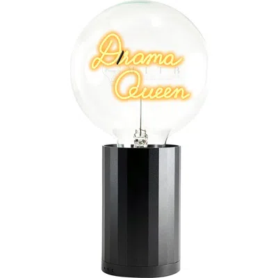 Mitb Drama Queen Portable Table Lamp In Black