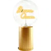 Mitb Drama Queen Portable Table Lamp In Gold