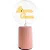 Mitb Drama Queen Portable Table Lamp In Pink