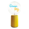 Mitb Dream Big Portable Table Lamp In Yellow