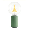 Mitb Eiffel Tower Portable Table Lamp In Green