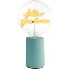 Mitb Follow Your Dreams Portable Table Lamp In Blue