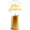 Mitb Follow Your Dreams Portable Table Lamp In Gold
