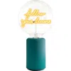 Mitb Follow Your Dreams Portable Table Lamp In Green