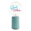 Mitb Good Vibes Portable Table Lamp In Blue