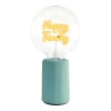 Mitb Happy Family Portable Table Lamp In Blue