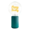 Mitb Happy Family Portable Table Lamp In Green