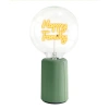Mitb Happy Family Portable Table Lamp In Green