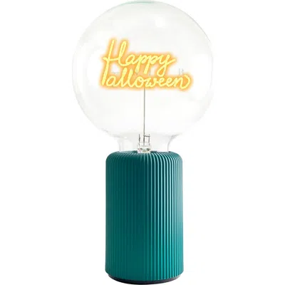 Mitb Happy Halloween Portable Table Lamp In Green