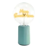 Mitb Home Sweet Home Portable Table Lamp In Blue