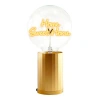 Mitb Home Sweet Home Portable Table Lamp In Gold