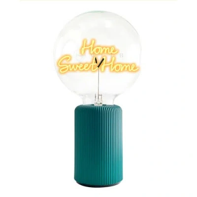 Mitb Home Sweet Home Portable Table Lamp In Green