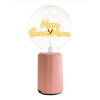 Mitb Home Sweet Home Portable Table Lamp In Pink