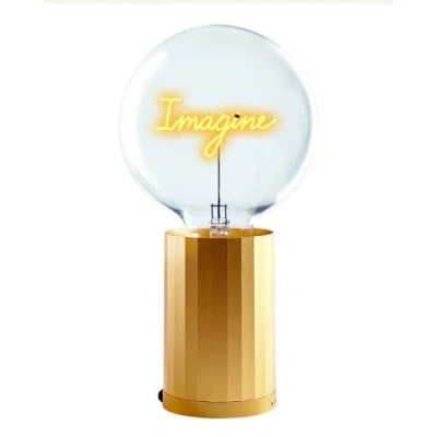 Mitb Imagine Portable Table Lamp In Gold