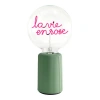Mitb La Vie En Rose Portable Table Lamp In Green