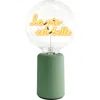 Mitb La Vie Est Belle Portable Table Lamp In Green