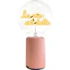 Mitb La Vie Est Belle Portable Table Lamp In Pink