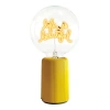 Mitb Life Is Beautiful Portable Table Lamp In Yellow