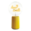 Mitb Love Is All Portable Table Lamp In Yellow
