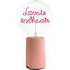 Mitb Love Is In The Air Portable Table Lamp In Pink