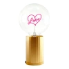 Mitb Love Portable Table Lamp In Gold
