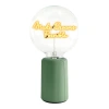 Mitb Make Dreams Possible Portable Table Lamp In Green