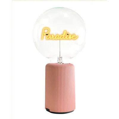 Mitb Paradise Portable Table Lamp In Pink