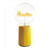 Mitb Paradise Portable Table Lamp In Yellow