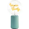 Mitb We Are Family Portable Table Lamp In Blue