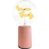 Mitb We Are Family Portable Table Lamp In Pink