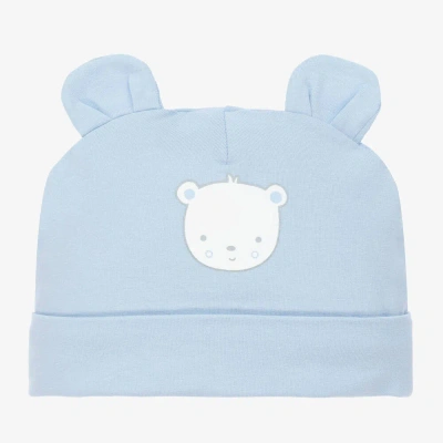 Mitch & Son Baby Boys Blue Cotton Hat