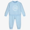 MITCH & SON BABY BOYS BLUE COTTON TRACKSUIT
