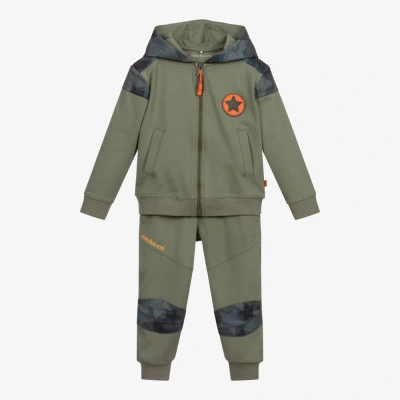 Mitch & Son Babies' Boys Green Hooded Tracksuit