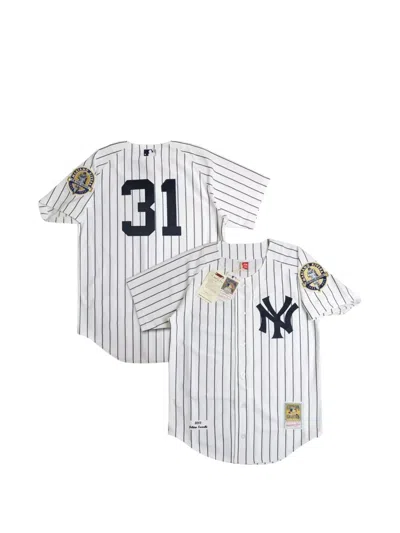 Mitchell & Ness 013 New York Yankees Short-sleeve Vest In White