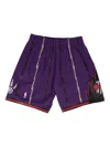 Mitchell & Ness 1998/99 Hardwood Classics "toronto Raptors" Swingman Shorts In Purple