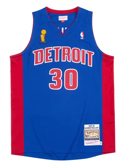 Mitchell & Ness 2003/04 Nba Finals Rasheed Wallace Detroit Pistons Authentic Jersey In Multi