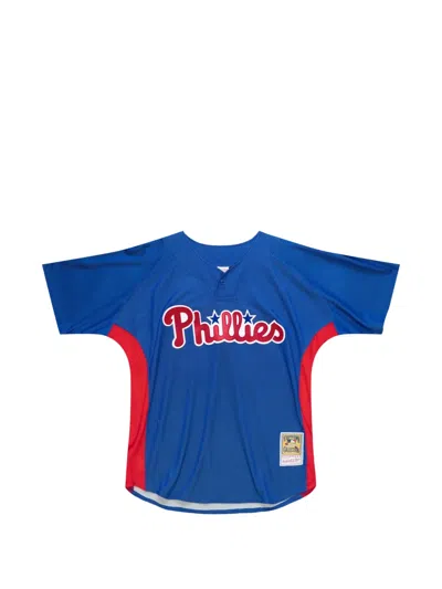 Mitchell & Ness 2010 Philadelphia Phillies Short-sleeve Top In Blue