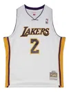 Mitchell & Ness Alternate Jersey "nba La Lakers 2002 Derek Fisher" T-shirt In White