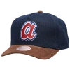 Mitchell & Ness Atlanta Braves  Braves Denim Cord Pro Pinch Cap In Blue