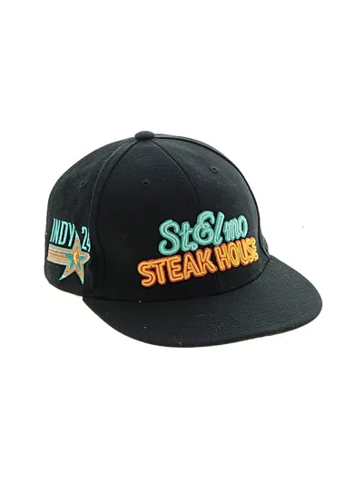 Pre-owned Mitchell & Ness Baseball Cap In Black