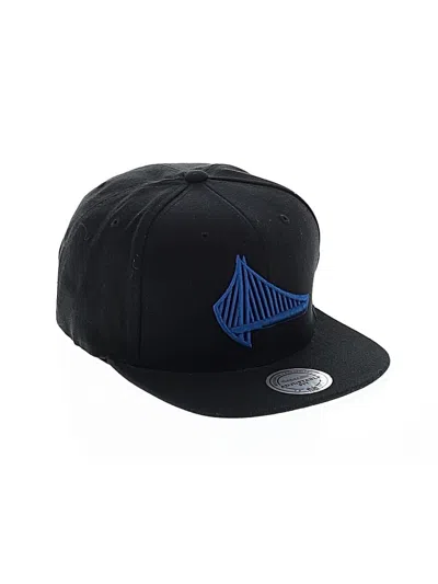 Pre-owned Mitchell & Ness Baseball Cap In Black