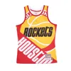 Mitchell & Ness Big Face Nba Houston Rockets Tank Top In Multi