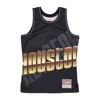 Mitchell & Ness Basketball Type Men's Tank Top Nba Big Face 4.0 Fashion Tank Hardwood Classics Houroc In Black