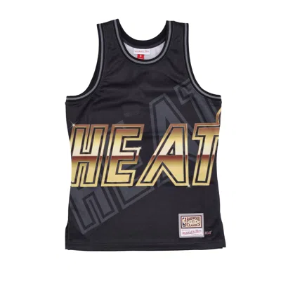 Mitchell & Ness Basketball Type Men's Tank Top Nba Big Face 4.0 Fashion Tank Hardwood Classics Miahea Black/original