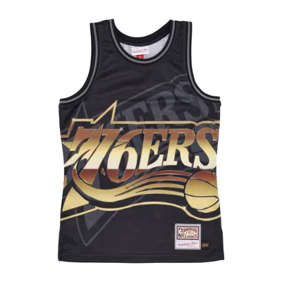 Mitchell & Ness Basketball Type Men's Tank Top Nba Big Face 4.0 Fashion Tank Hardwood Classics Phi76e Black/original