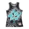 Mitchell & Ness Basketball Type Men's Tank Top Nba Big Face 7.0 Fashion Tank Saaspu Black In Black