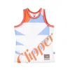 Mitchell & Ness Basketball Type Men's Tank Top Nba Big Face Blown Out Fashion Jersey Hardwood Classics Sadcli White/ In White